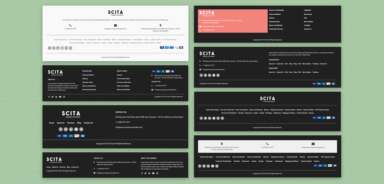 Dark mode sales page