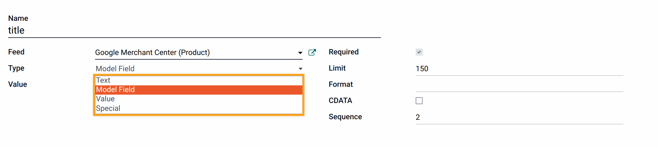 Odoo 16.0 Google Merchant Center Feeds