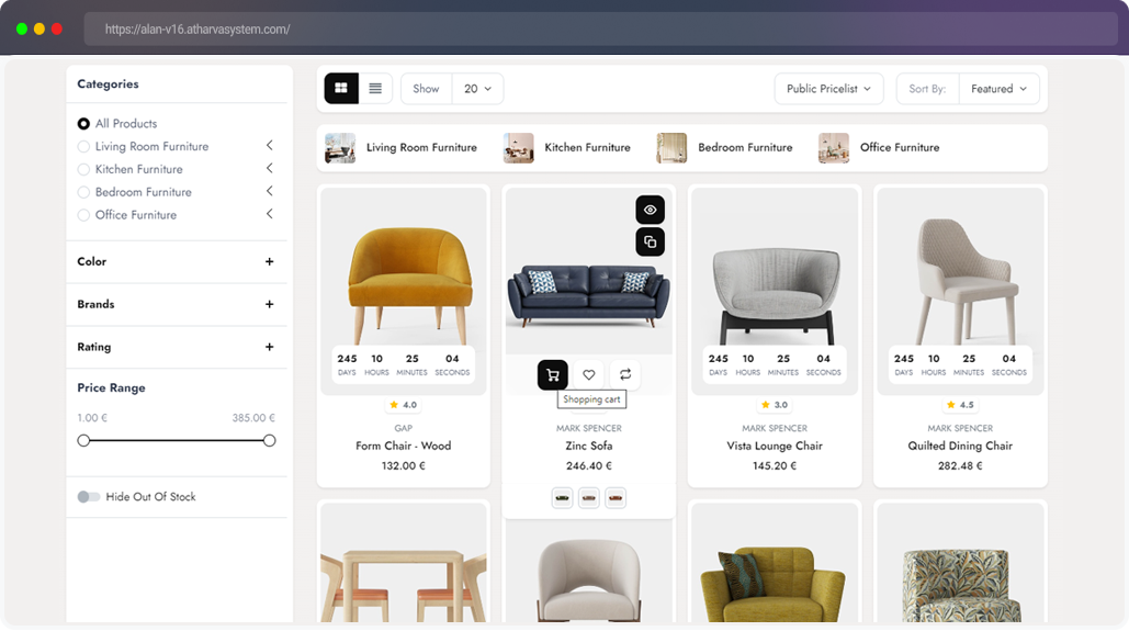 Shop Page
