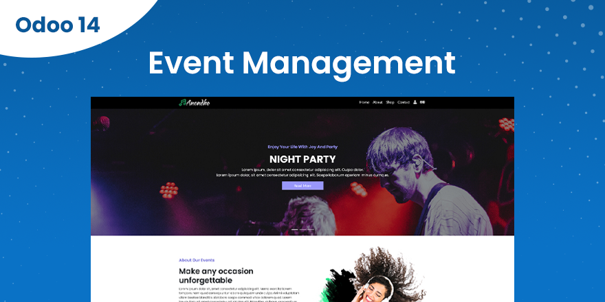 Event Management Theme