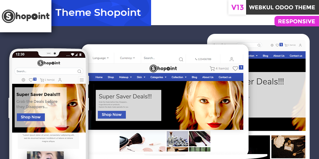 Website Theme: Shopoint
