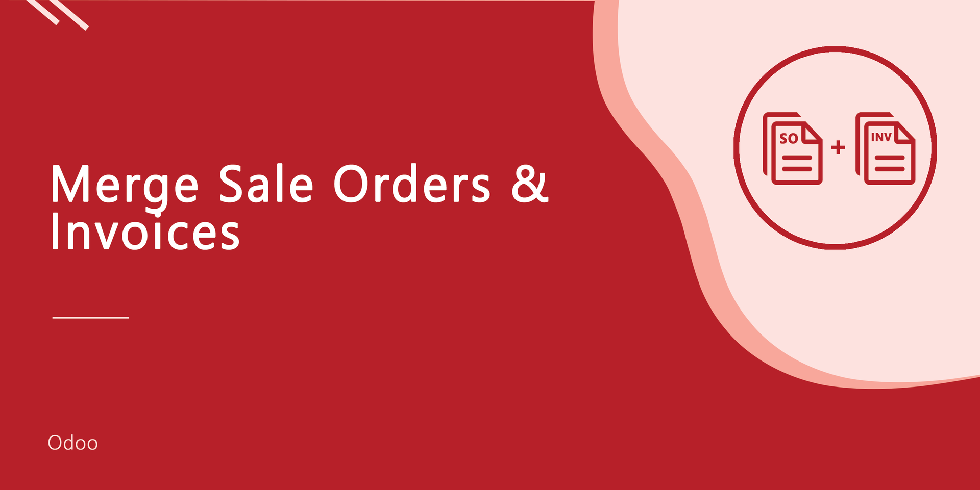 Merge Sale Orders & Invoices