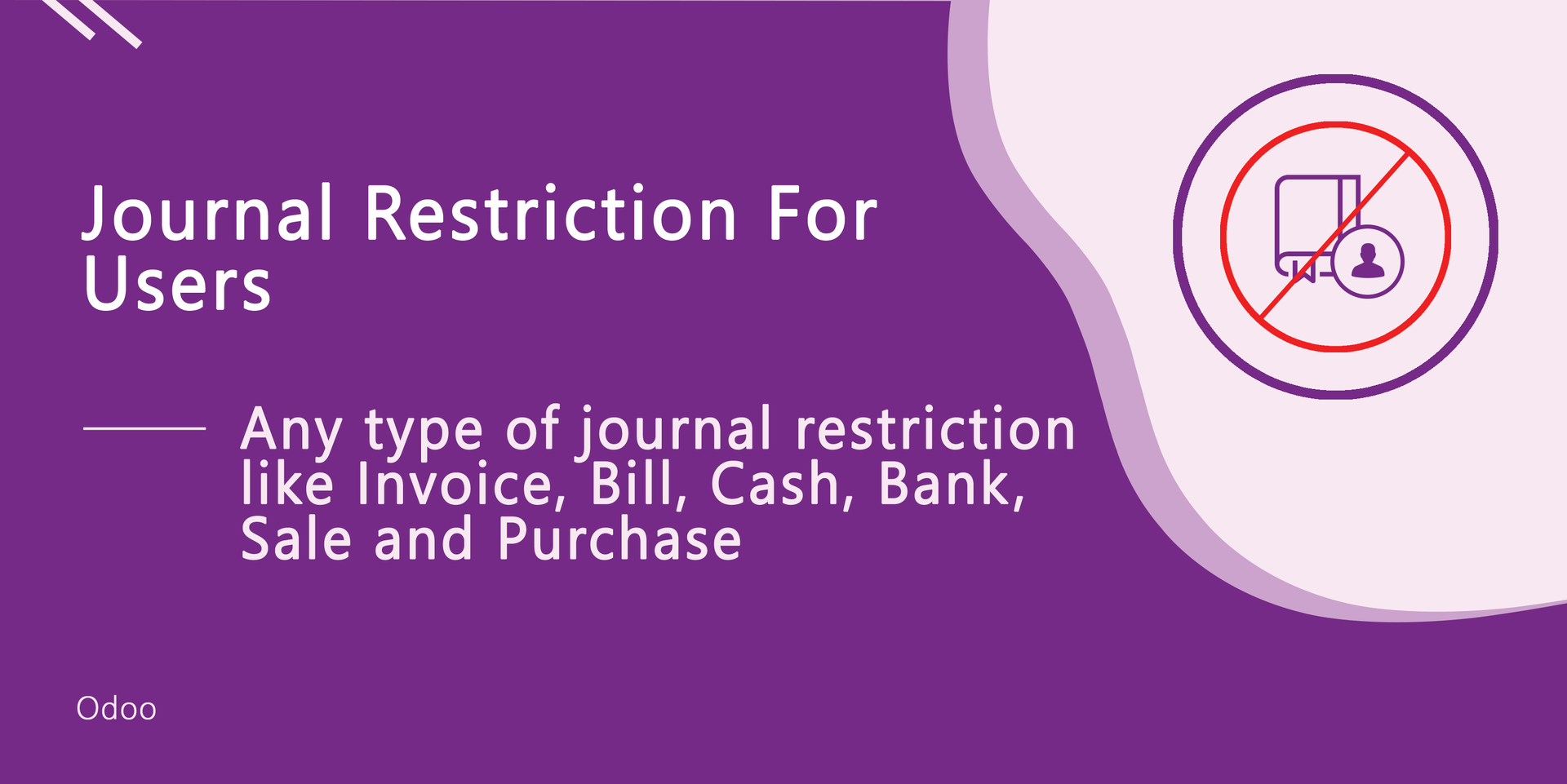 Journal Restriction For Users