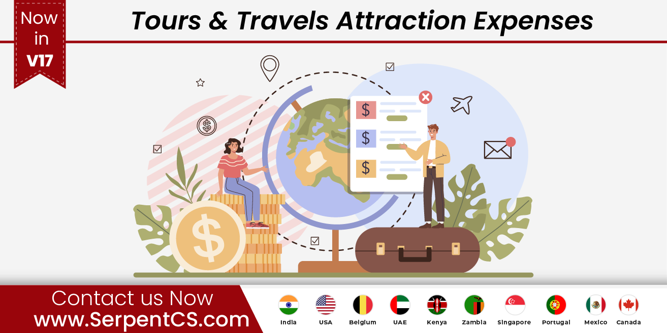 Tours & Travels Attraction Expenses