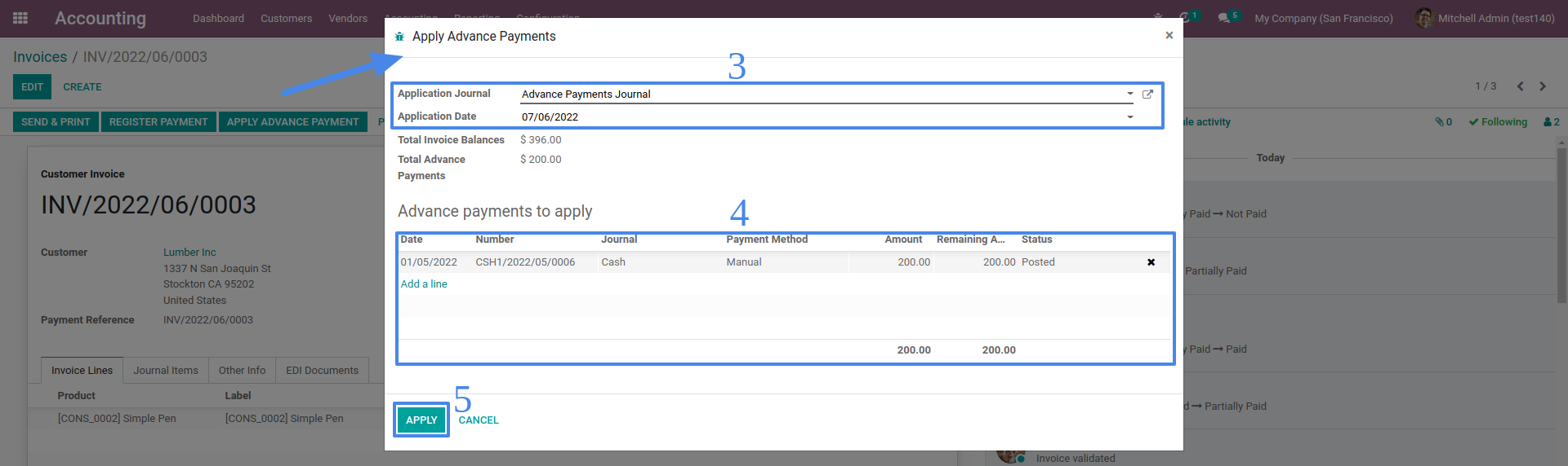 Advance Payments