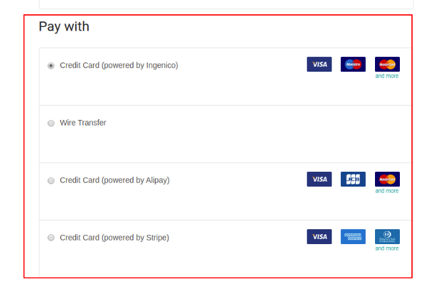 Website Restrict Payment Acquirer Methods