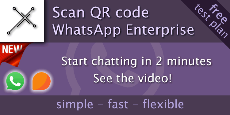 Scan QR WhatsApp Enterprise - Odoo Apichat.io Integration