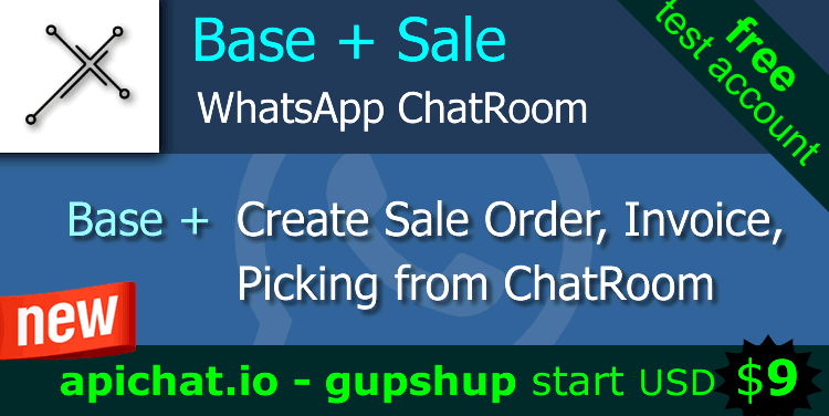 ChatRoom Sale extra, Invoice. Real All in One