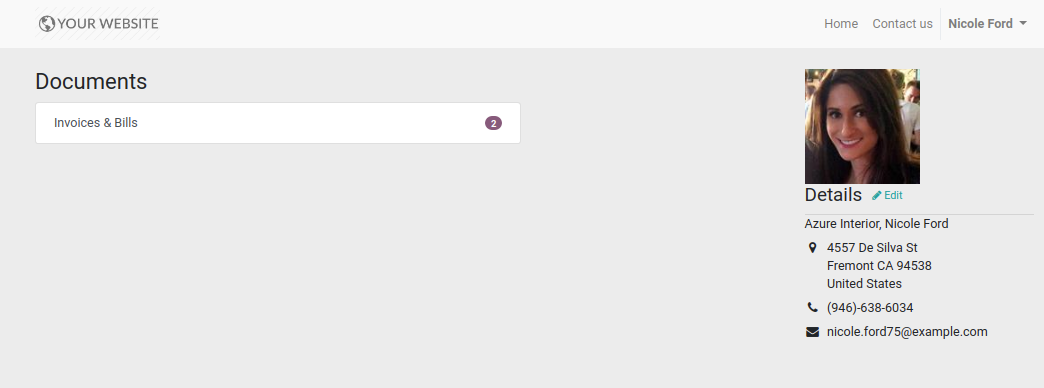 Customer / Vendor / Partner Image on My Account Portal
