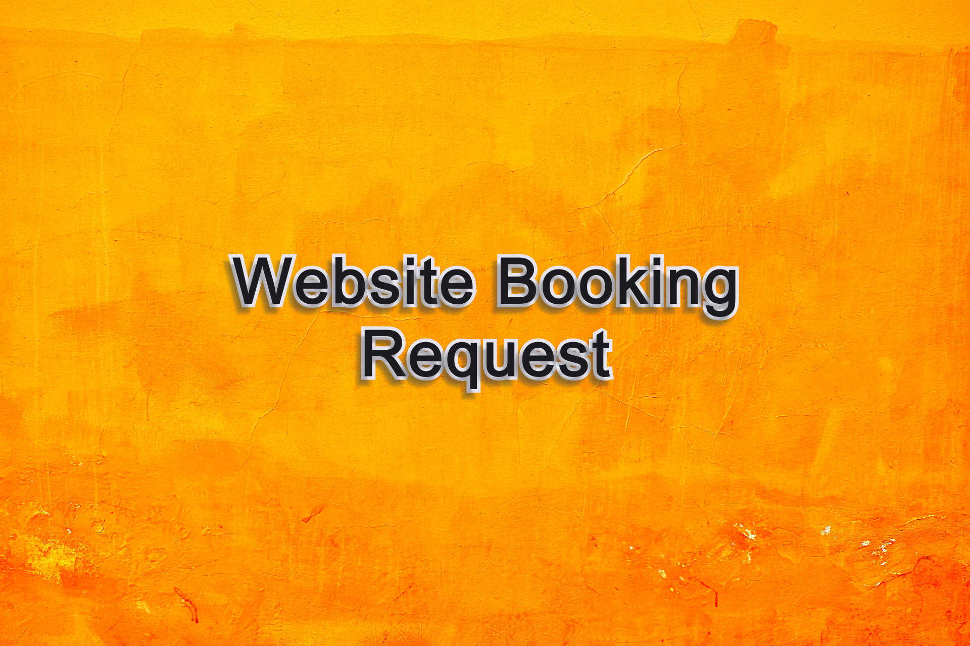 Website Booking Request Form