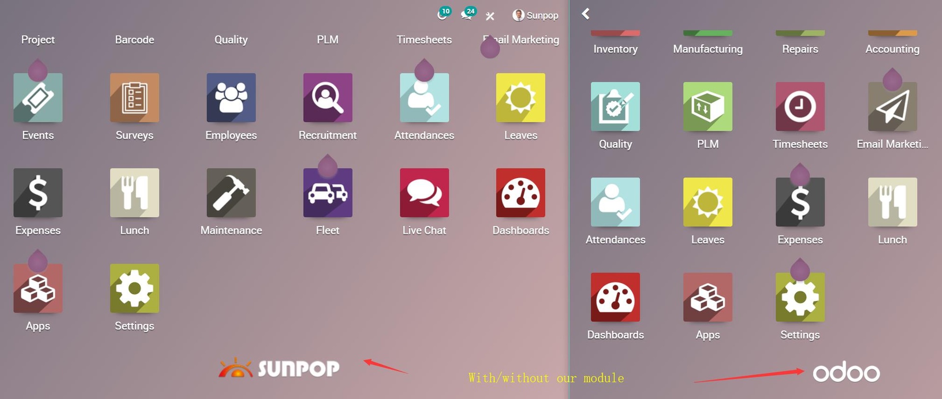 App web enterprise enhance,企业版界面增强