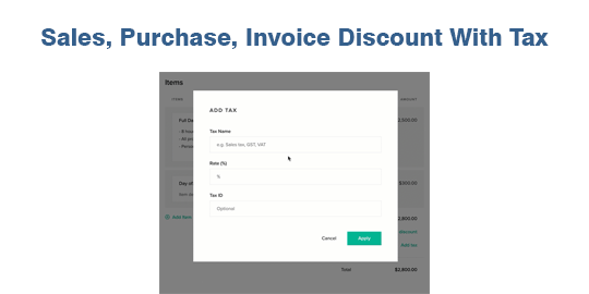 Odoo Global Discount on Sale,Purchase & Invoice with Tax calculation