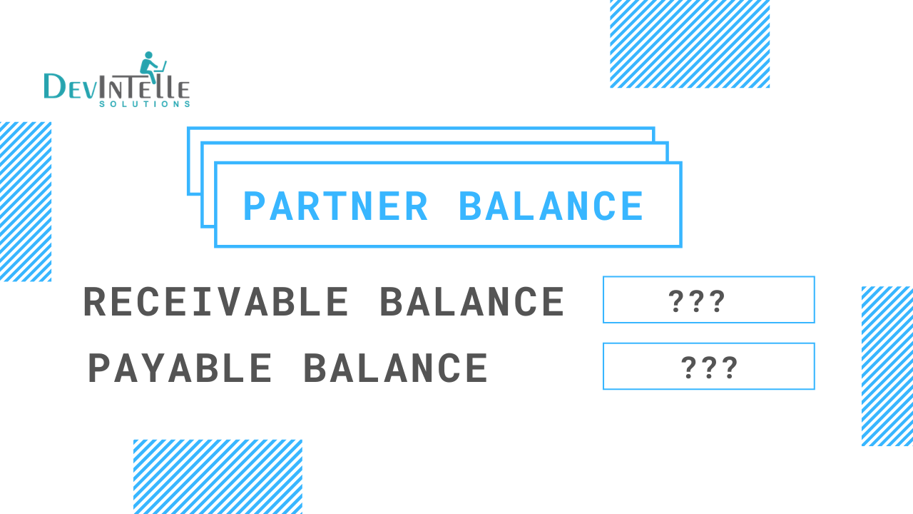 Partner Balance (Receivable/Payable)