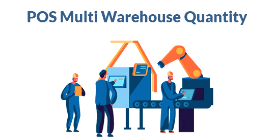 POS Multi Warehouse Product Quantity