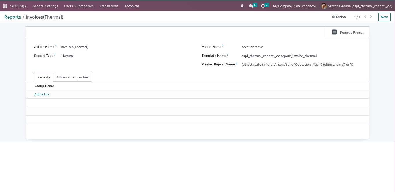 Thermal Reports (Enterprise)