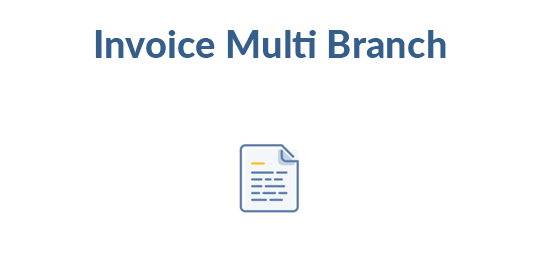 Invoice Multi Branch Unit