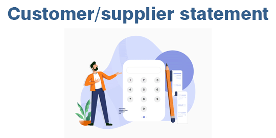 Customer/supplier statement of account reports in Odoo 