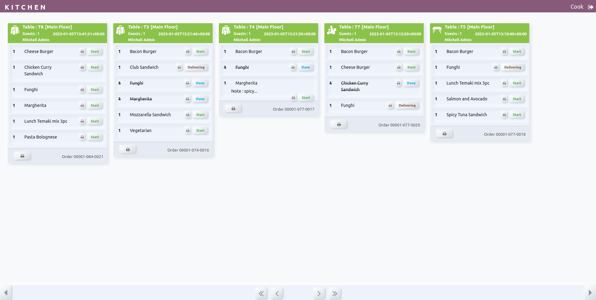 POS Kitchen Screen (Community)