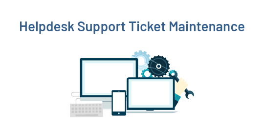 Helpdesk Support Ticket Maintenance Request in Odoo