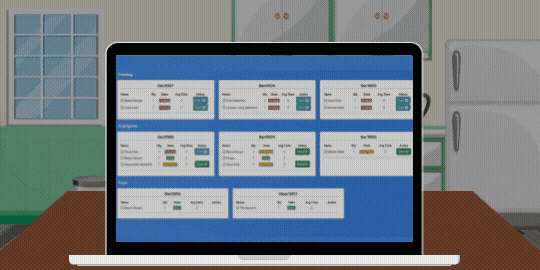 Pos Kitchen Screen