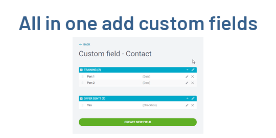 All in one add custom fields -Global Custom Fields