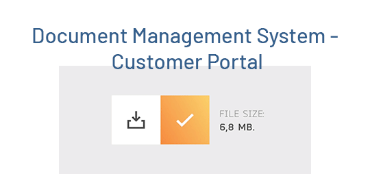 Document Management System - Customer/Partner Portal
