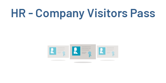 HR Company Visitors Pass front office desk