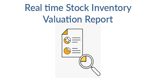 Real time Stock Inventory Valuation Report (PDF/EXCEL) in odoo