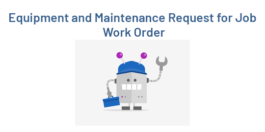 Equipment and Maintenance Request for Job Work Order in odoo