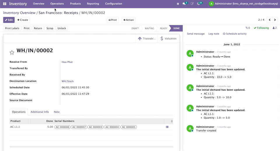 Odoo Direct Print