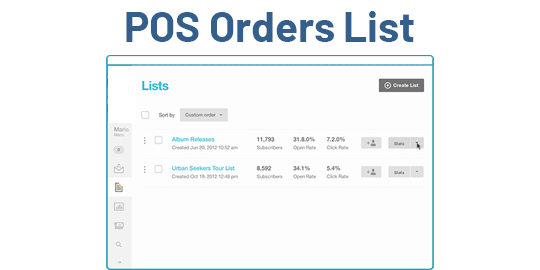 All pos orders list in Odoo 