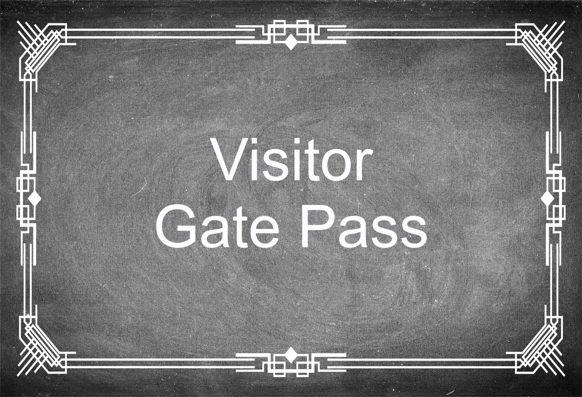 Delivery Gate Pass