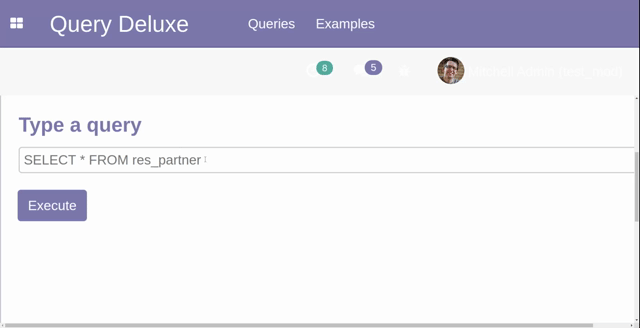 PostgreSQL Query Deluxe
