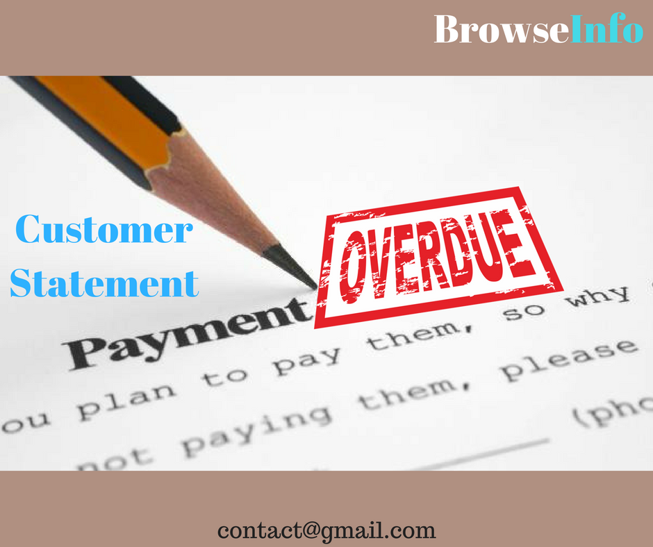Customer Statement and Customer Overdue Payments Reports Odoo