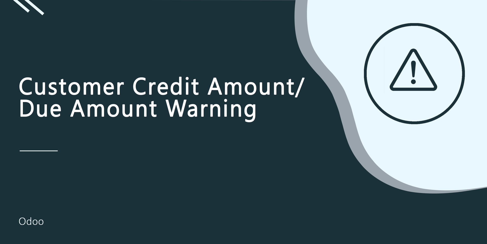 Customer Credit Amount Warning | Customer Due Amount Warning