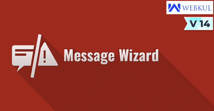 Webkul Message Wizard