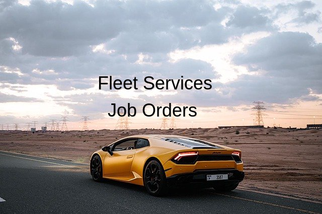 Fleet Services Integrate with Job Orders