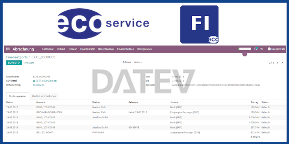 Finance Interface