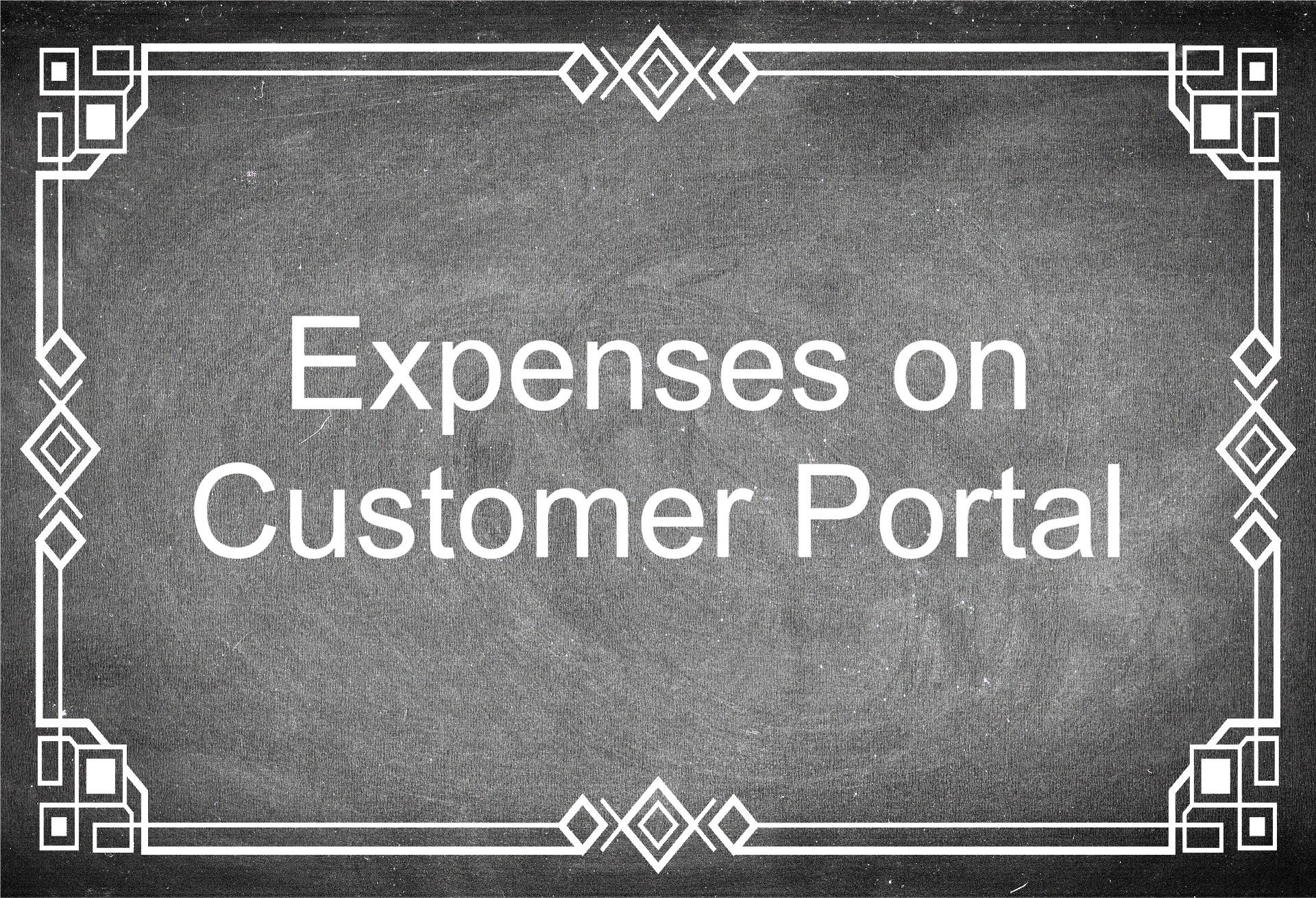 Expenses Portal for Customer