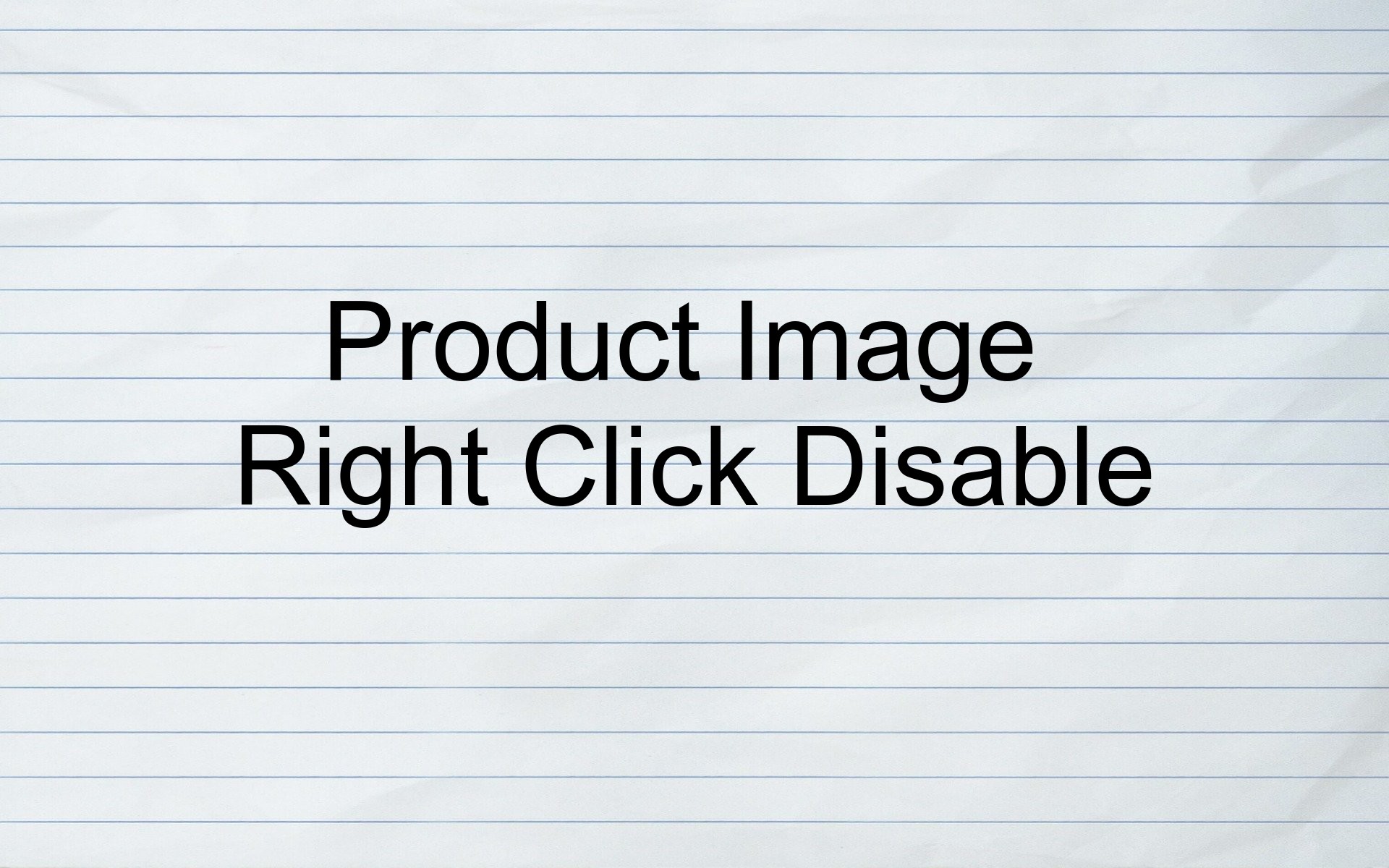 Disable Right Click for Product Page of Shop