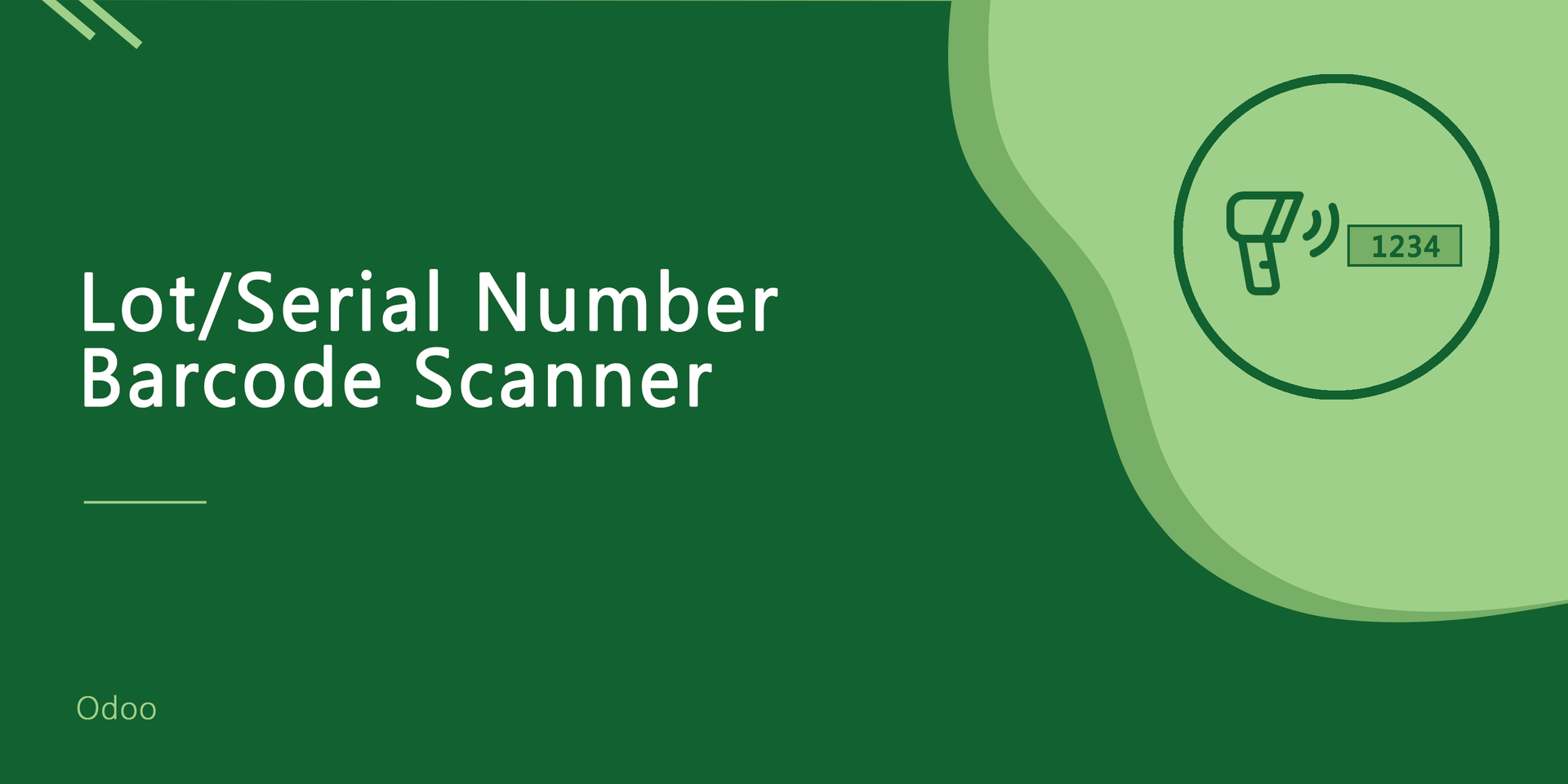 Lot/Serial Number Barcode Scanner